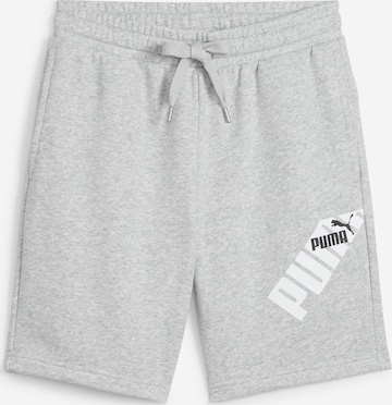 Regular Pantalon de sport 'POWER' PUMA en gris : devant