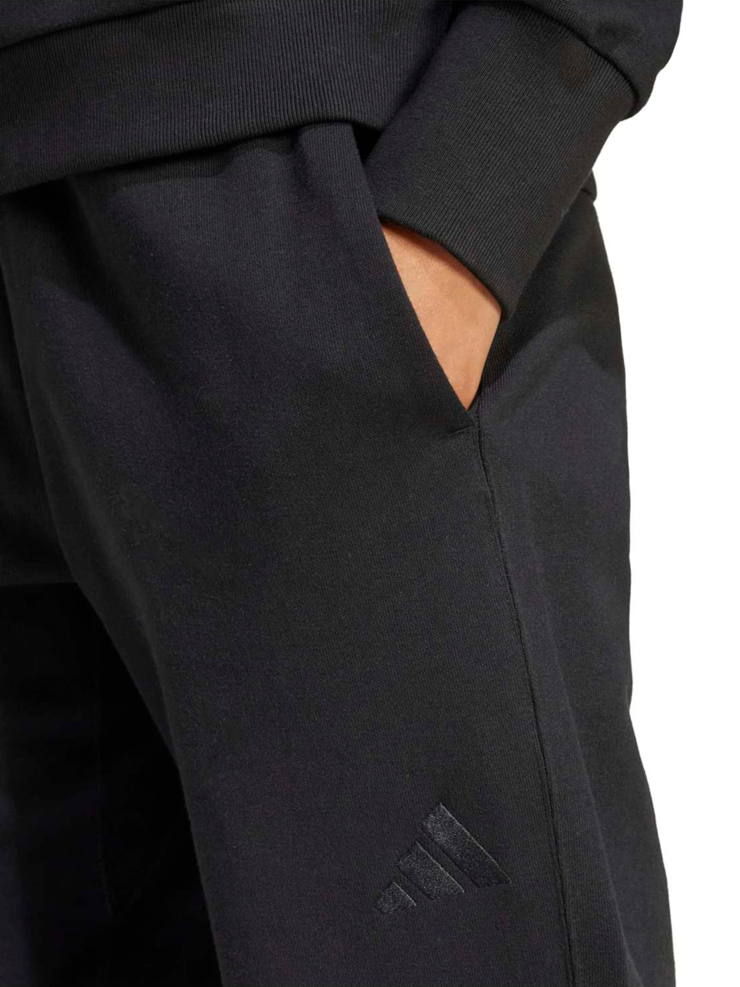 ADIDAS SPORTSWEAR Loosefit Παντελόνι φόρμας 'ALL SZN' σε μαύρο