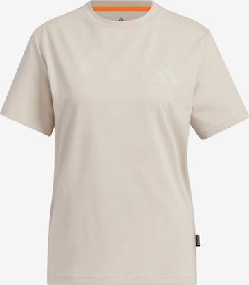 Tricou funcțional 'CAMP' de la ADIDAS TERREX pe gri: față