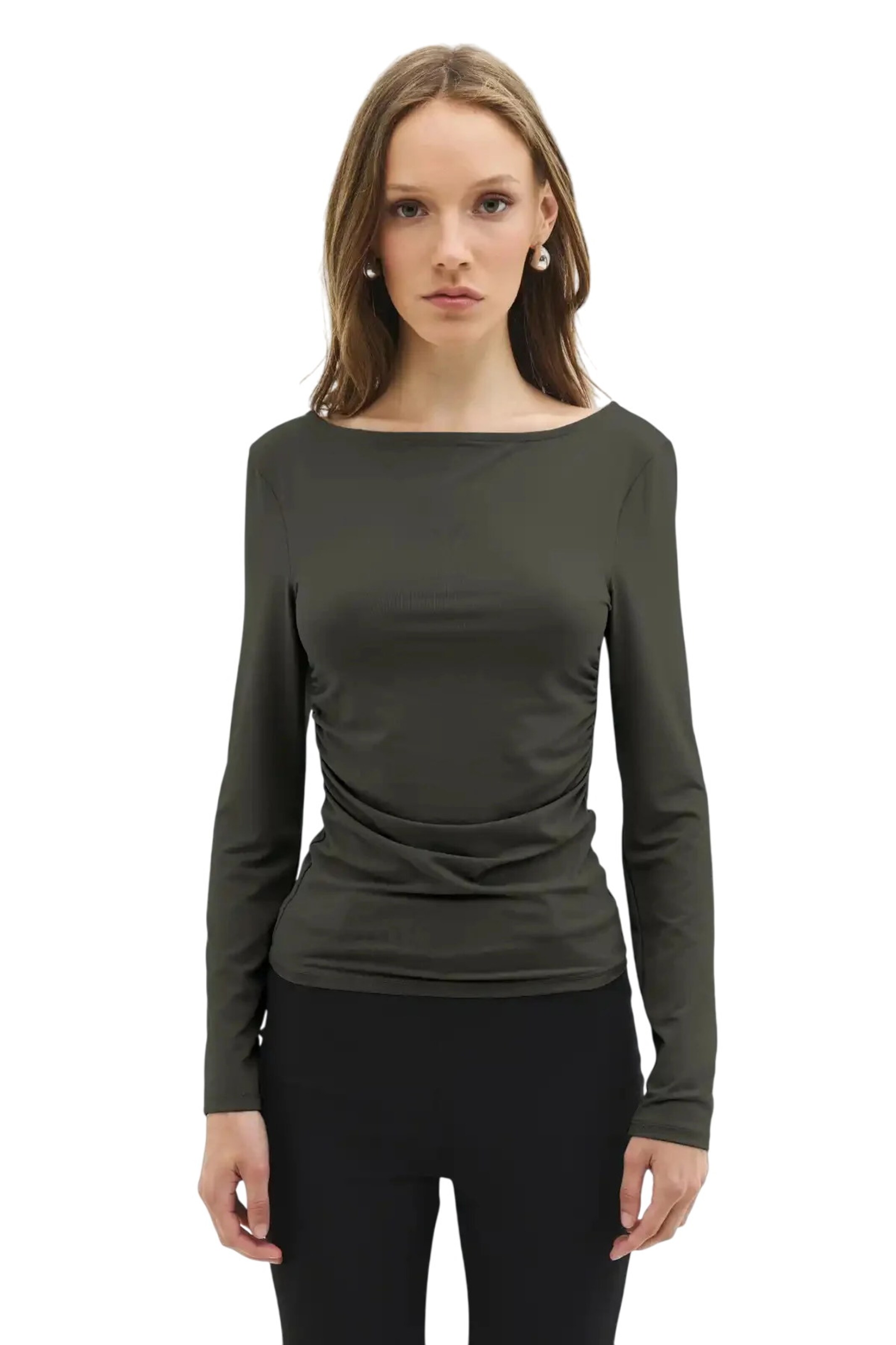 No Matter What Shirt in Groen: voorkant