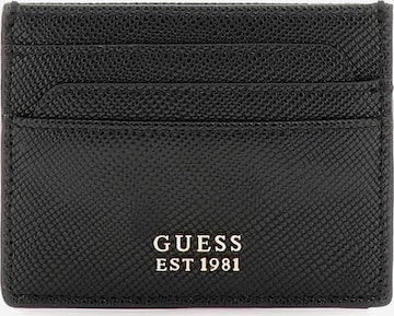 Étui 'Laurel' GUESS en noir : devant