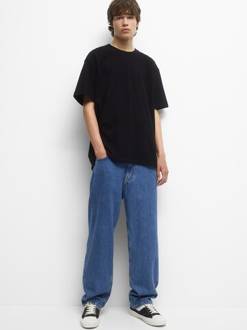 Pull&Bear T-Shirt in Schwarz