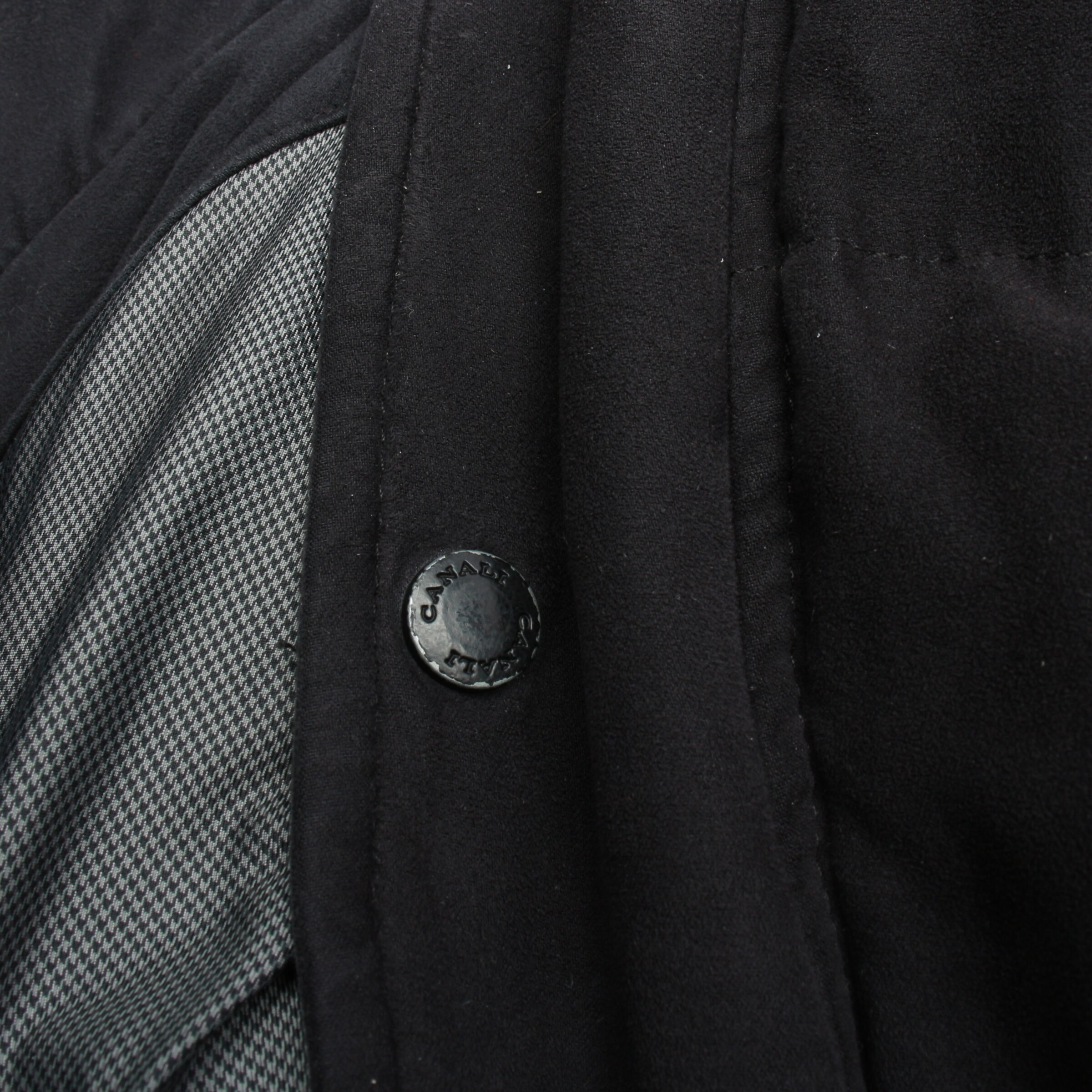 Canali Jacket & Coat in L-XL in Black