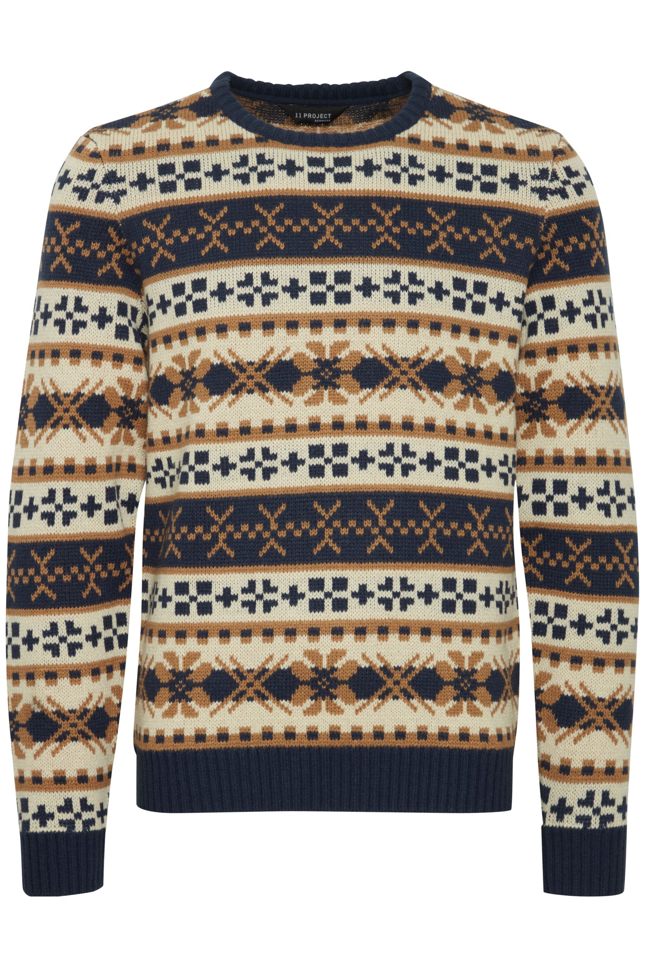 Stricken Anleitung Weihnachtspullover Herren Gestrickt 11 Project  Weihnachtspullover In Mischfarben ABOUT YOU