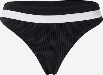 Seafolly - Braga de bikini en negro: frente