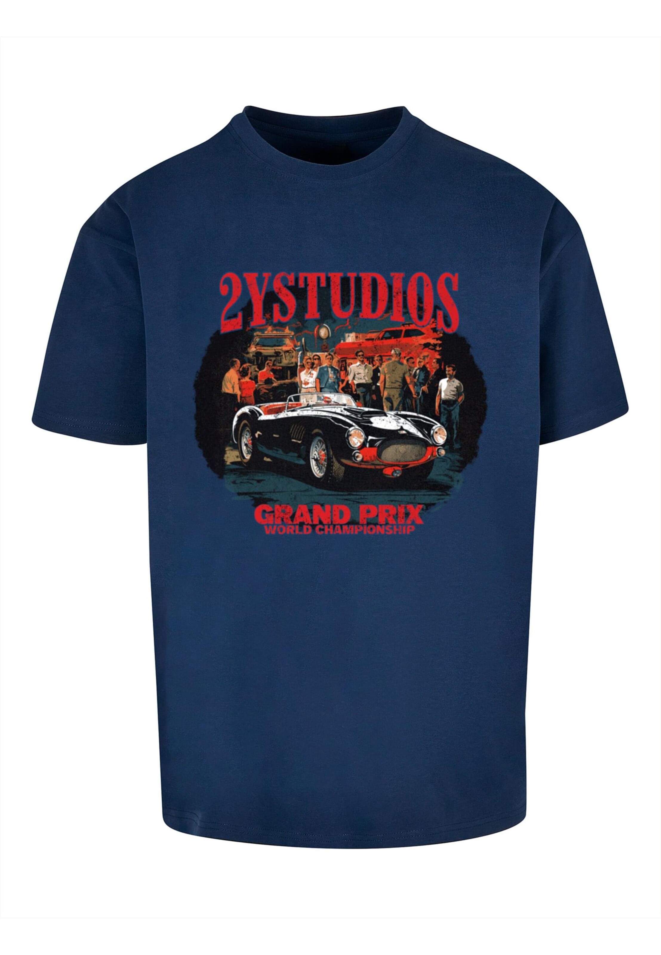2Y Studios Shirt 'World Championship' in Blue: front