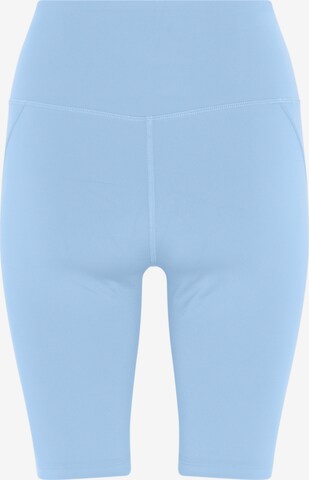 Girlfriend Collective Skinny Sporthose in Blau