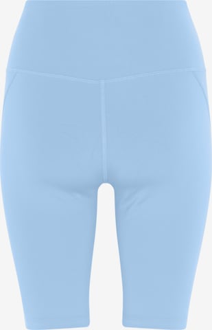 Girlfriend Collective Skinny Sportovní kalhoty – modrá