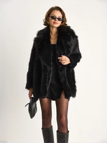 Manteau mi-saison Bianco Lucci en noir