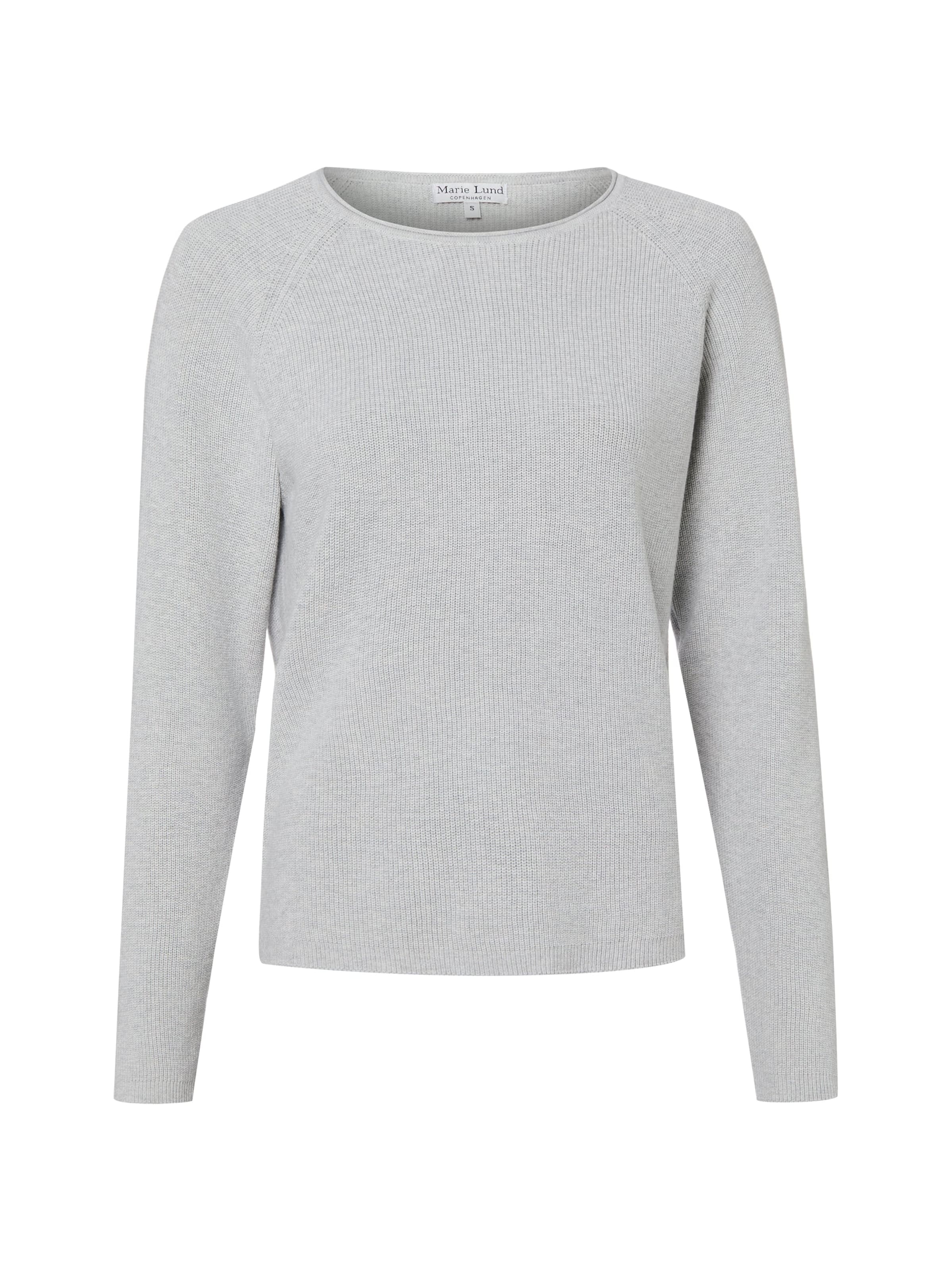 Marie Lund Sweater in Grey: front