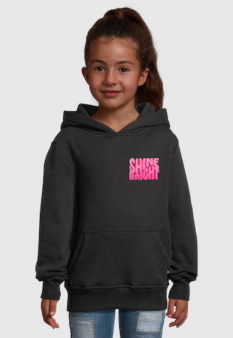 Merchcode Sweatshirt 'Shine Bright One' in Schwarz: Vorderseite