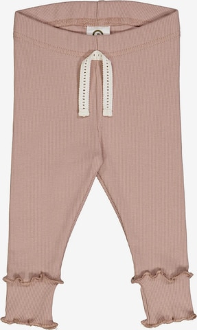 Müsli by GREEN COTTON Slimfit Broek in Roze: voorkant