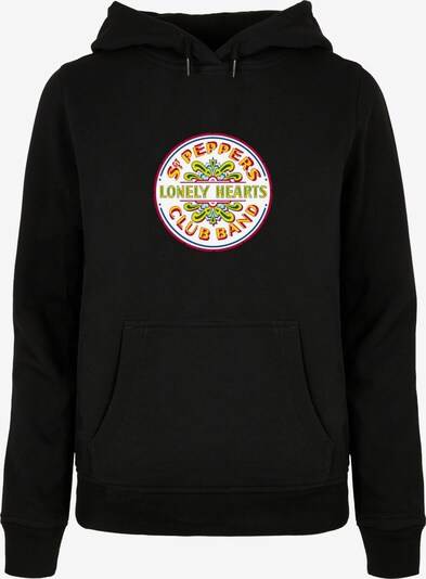 Merchcode Sweatshirt 'Beatles - St Peppers Lonely Hearts' in mischfarben / schwarz, Produktansicht