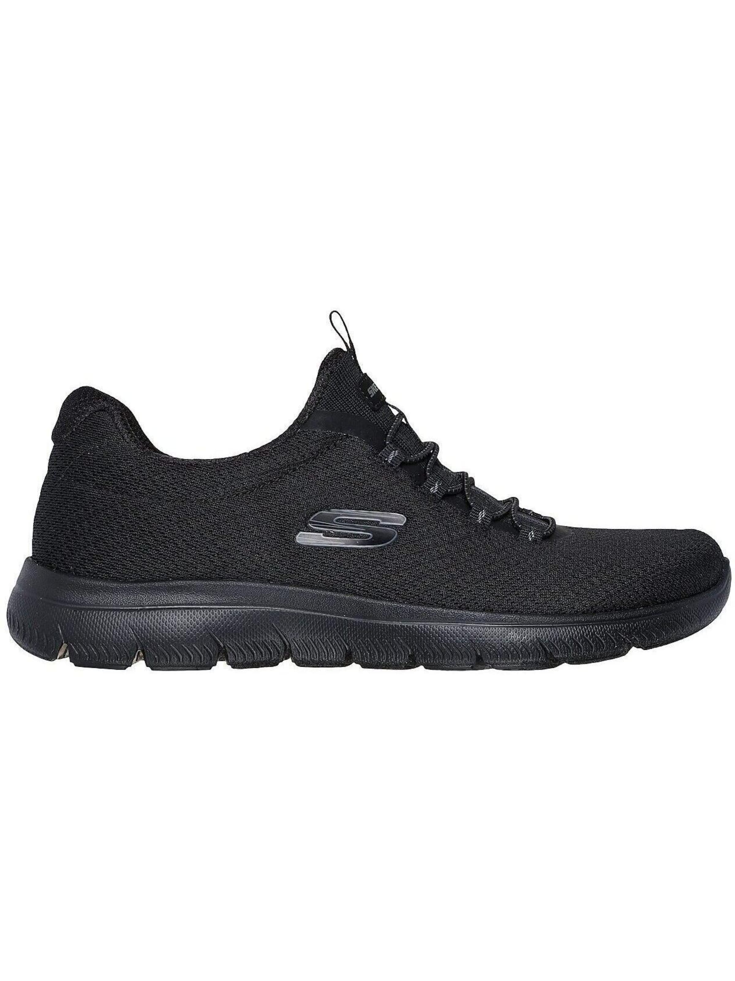 SKECHERS Sportschoen 'Summits-summer Blush' in Zwart