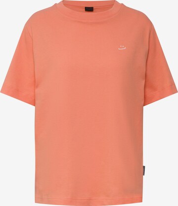 Kleinigkeit T-Shirt 'Laugh You' in Orange: predná strana