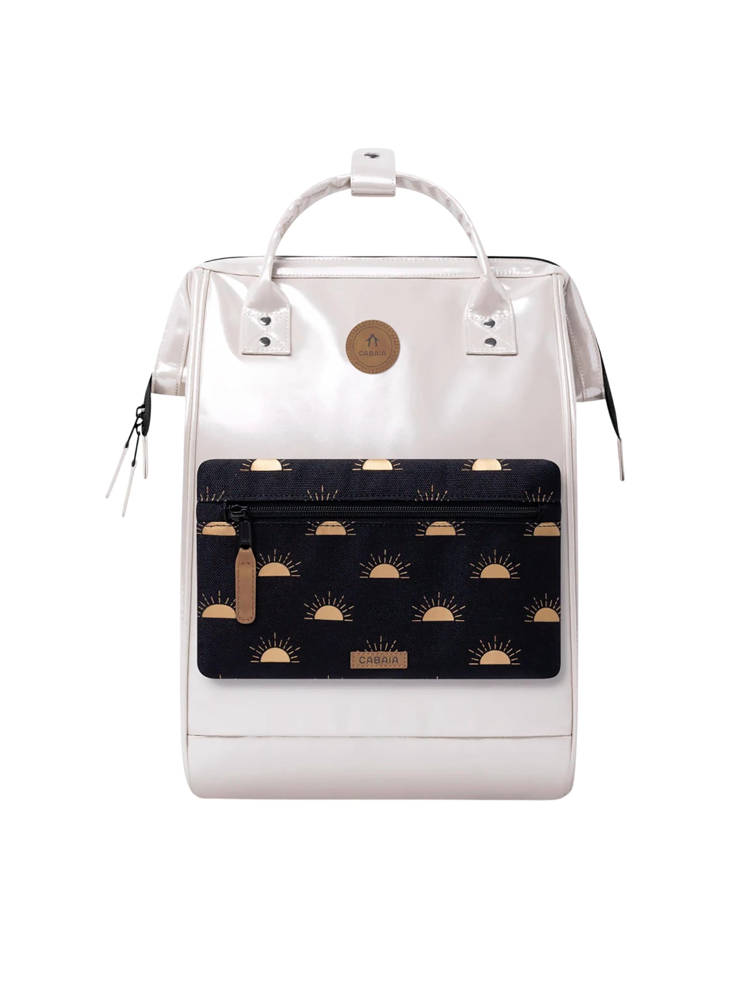 Cabaia Backpack 'Large Honolulu' in White