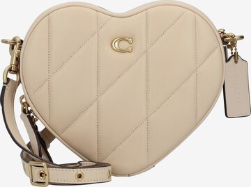 COACH Crossbody Bag in Beige: front