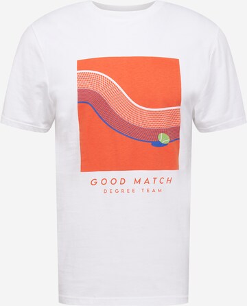 Degree Shirt 'Good Match' in Weiß: front