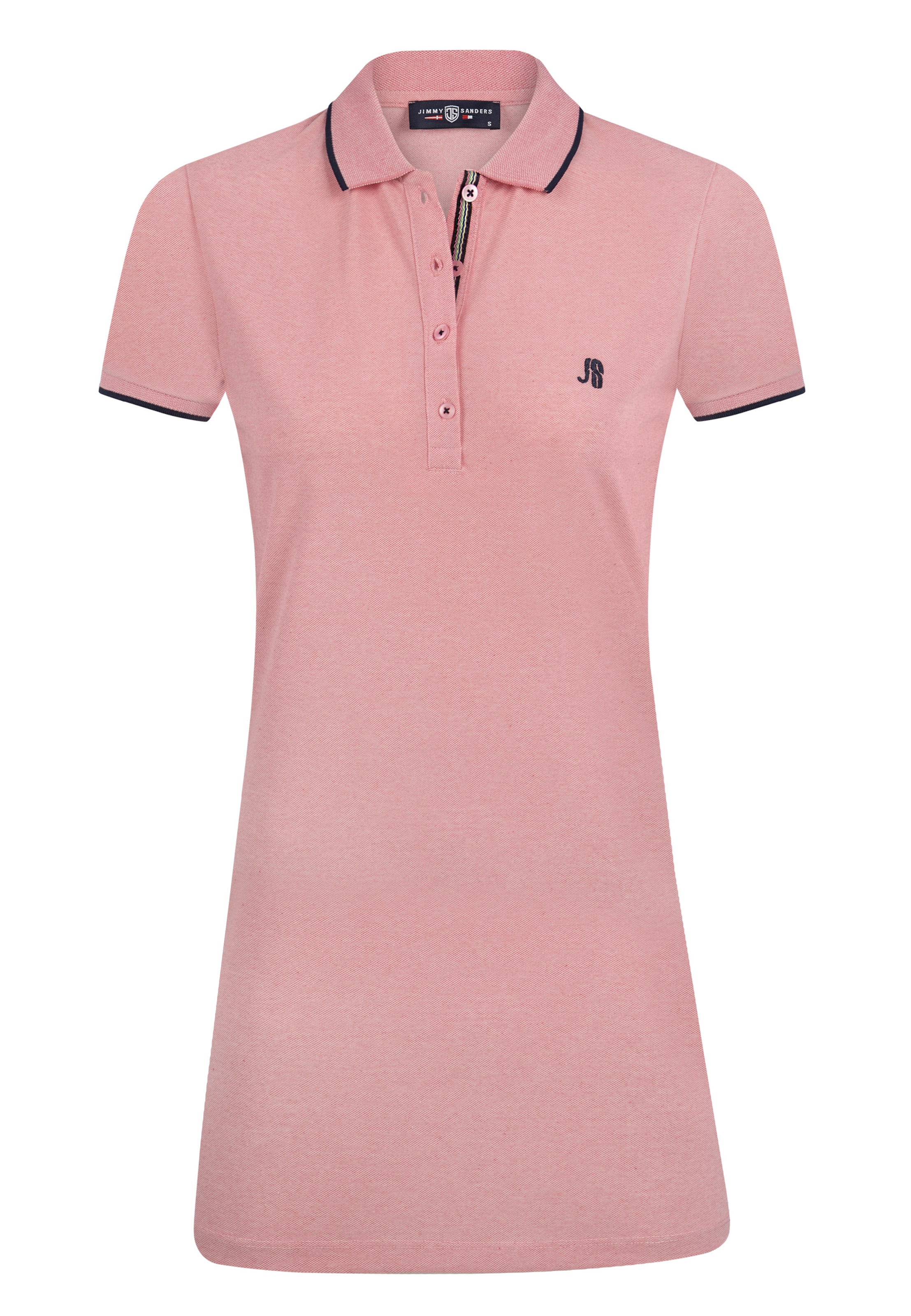 Jimmy Sanders Πλεκτό φόρεμα σε ροζ: μπροστά