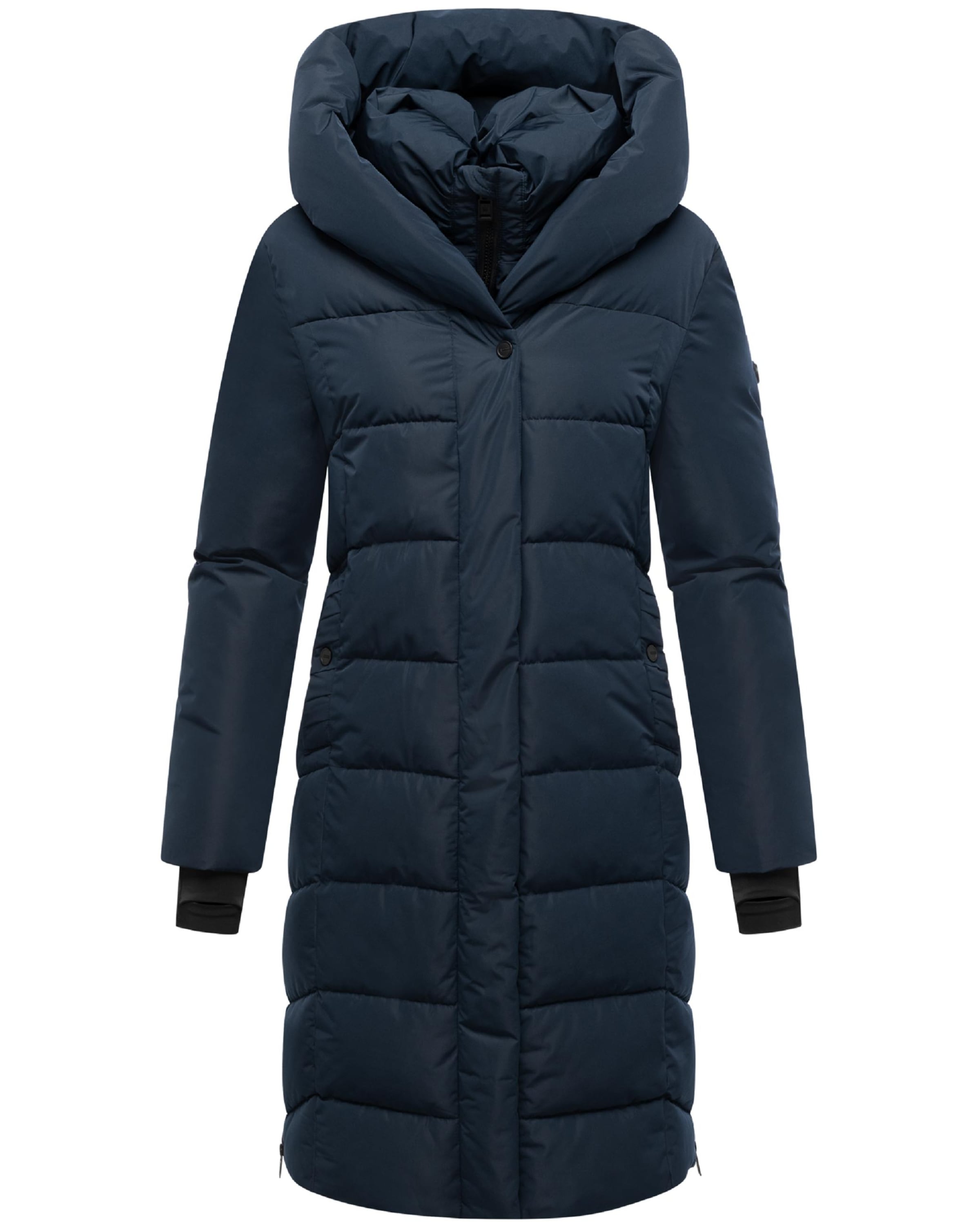 NAVAHOO Χειμερινό παλτό 'Laubzauber 14' σε μπλε: μπροστά