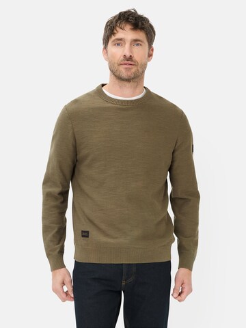 CAMEL ACTIVE Pullover in Grün: Vorderseite