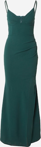 Rochie de seară 'ALANA' de la Skirt & Stiletto pe verde: față