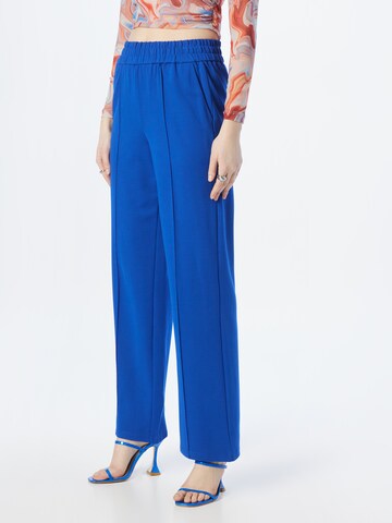 ONLY Wide leg Broek 'POPTRASH' in Blauw: voorkant