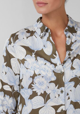 s.Oliver BLACK LABEL Bluse in Grün