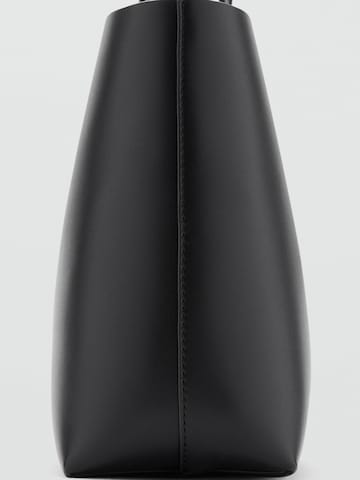 MANGO Shopper 'MANU' in Zwart