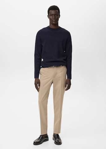 MANGO MAN Sweater 'Luxus' in Blue