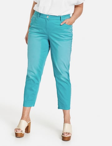 SAMOON Slimfit Jeans 'Betty' in Blau: predná strana