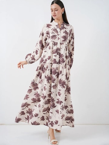 Bigdart - Vestido de verão em castanho