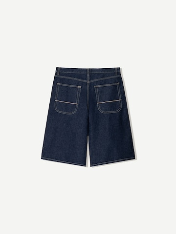 Loosefit Jean Bershka en bleu