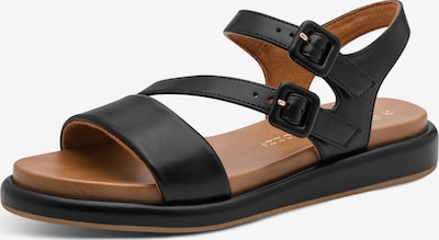 Basutės su dirželiais iš MARCO TOZZI, spalva – juoda, Prekių apžvalga