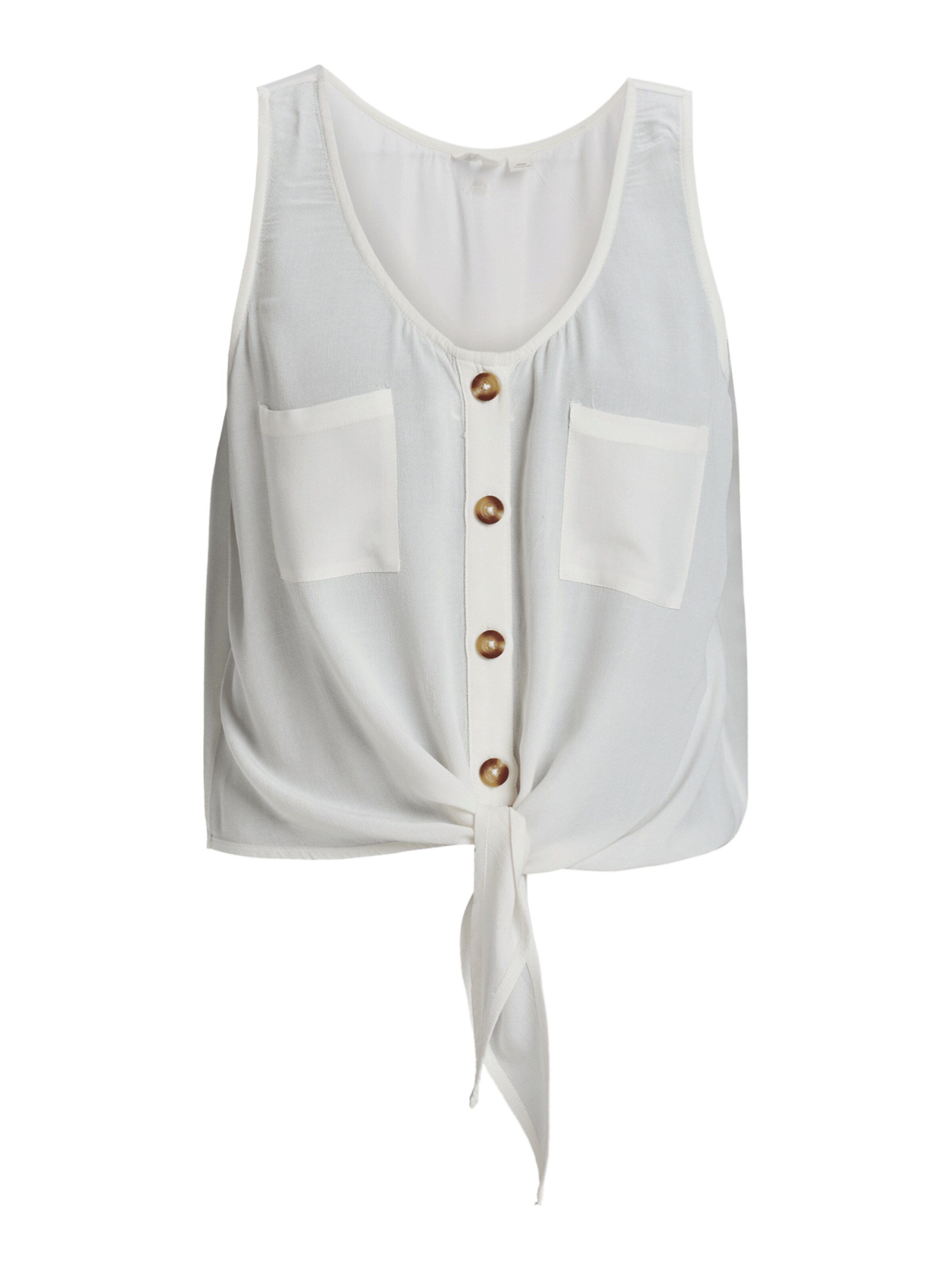 Haut 'Tropical Hill' ROXY en blanc : devant