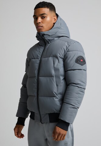 Zavetti Canada Winter jacket in Grey: front