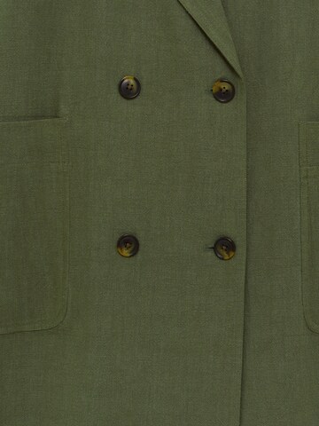 Pull&Bear Prechodný kabát - Zelená