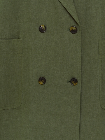 Pull&Bear Between-seasons coat in Green