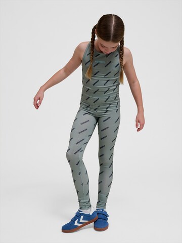 Hummel Skinny Sportsbukser 'Silje' i grøn