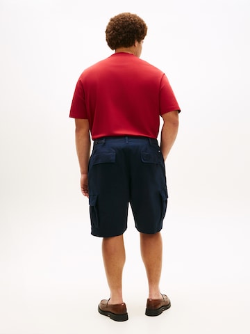 Loosefit Pantalon cargo 'ESS' Tommy Hilfiger Big & Tall en bleu