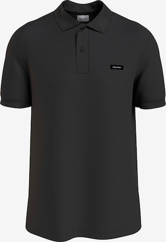 Calvin Klein Big & Tall Shirt in Black: front