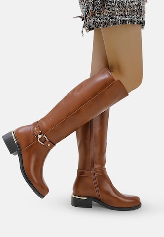 Stivale di Elara in marrone