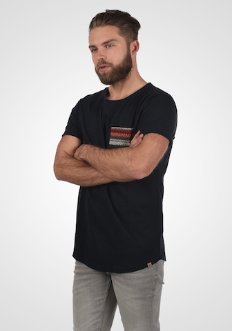BLEND Shirt 'ELANDRO' in Zwart: voorkant