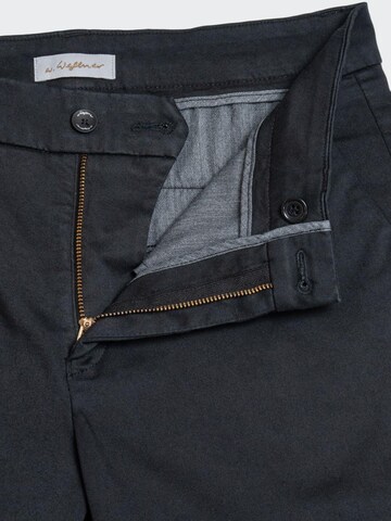 Slimfit Pantaloni chino 'Chiva 7500' di W. Wegener in nero