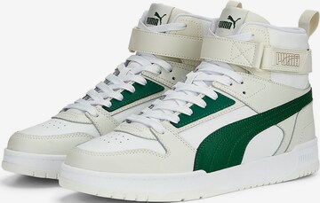 PUMA High-Top Sneakers in White