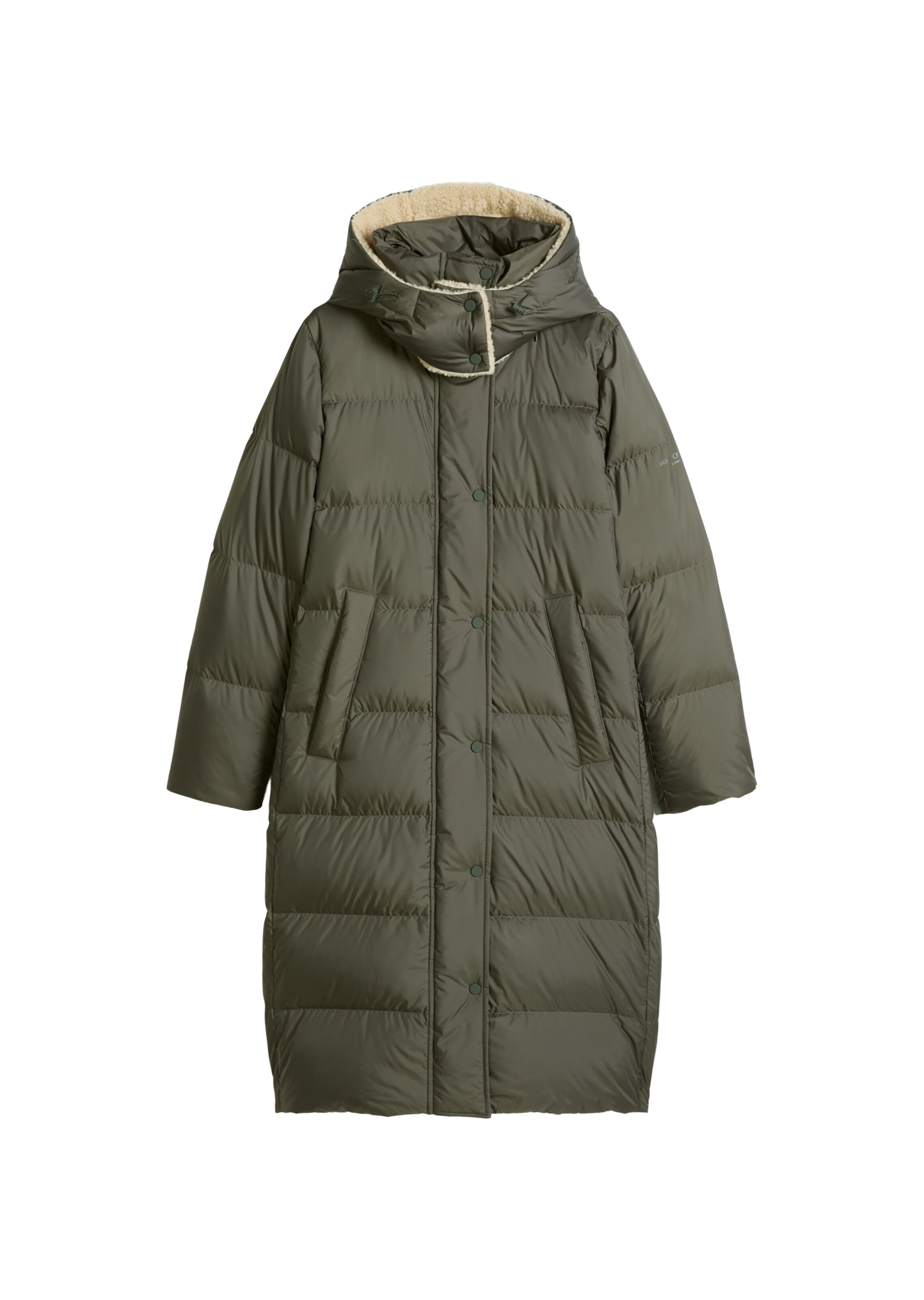 Marc O'Polo Winter Coat in Grey: front