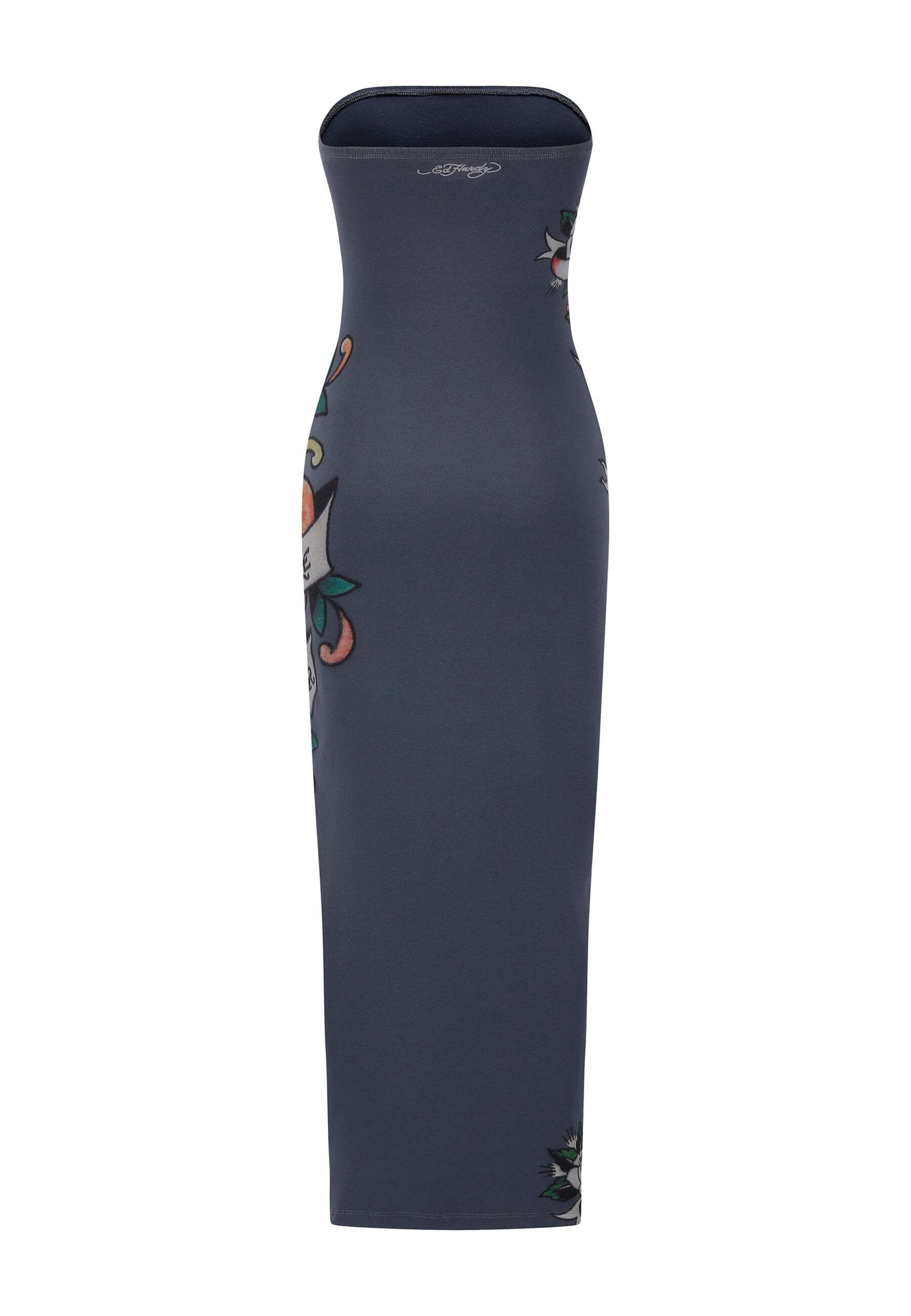 Ed Hardy Jurk in Grijs