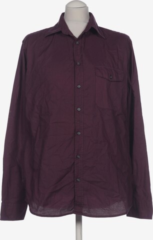 BRAX Button Up Shirt in M in Purple: front