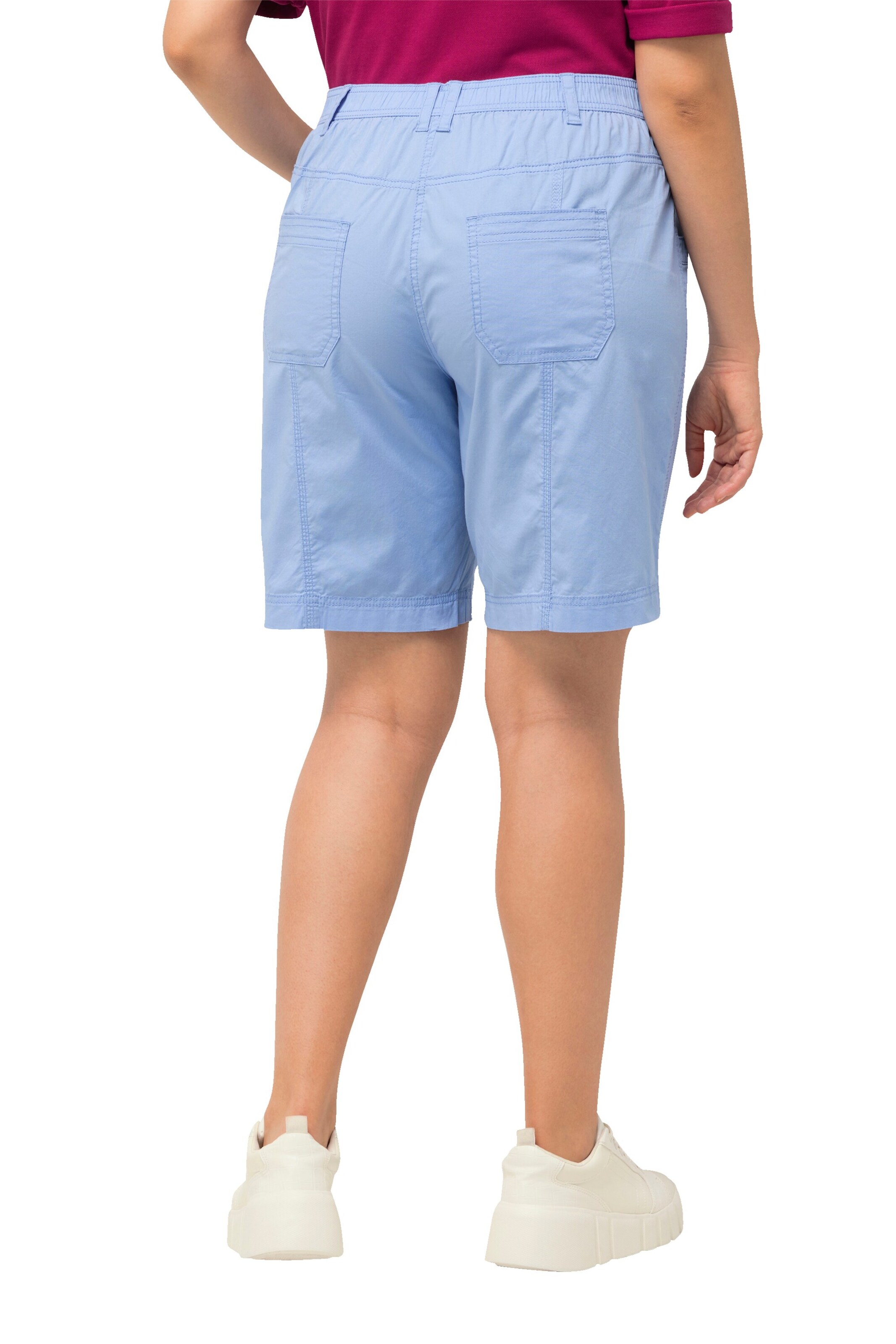 Ulla Popken Regular Trousers in Blue