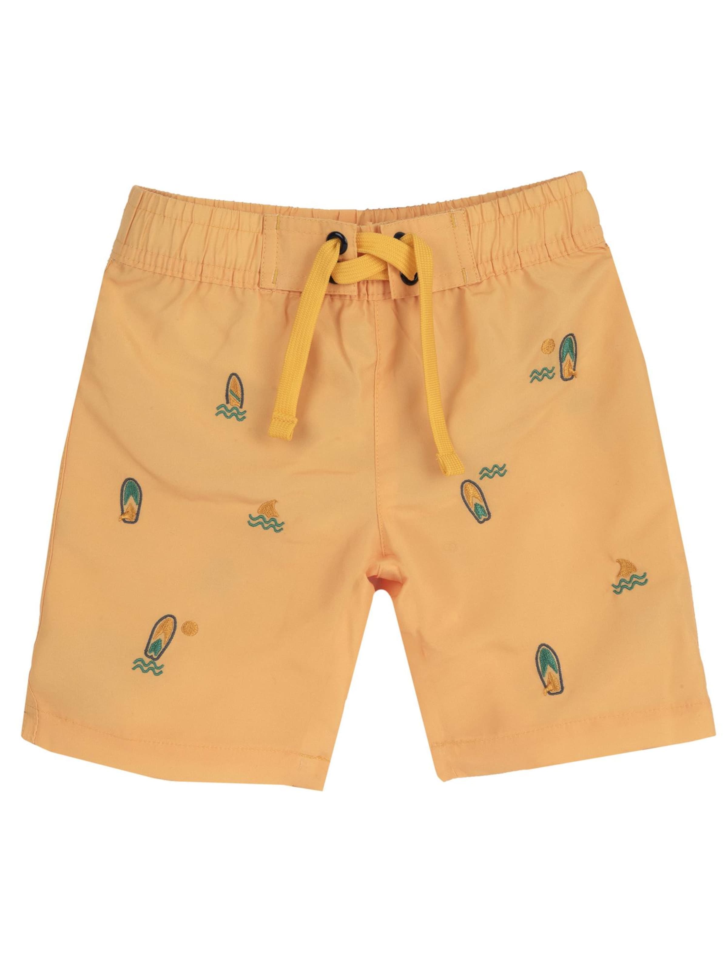 Shorts de bain Chicco en orange : devant